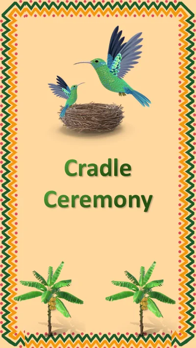 Naamkaran Cradle Ceremony Invite 2025