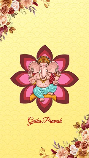 Latest Griha Pravesh Invitation